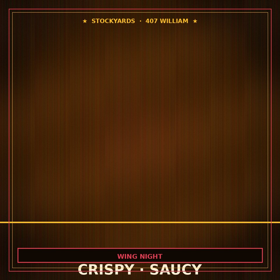 Crispy wings